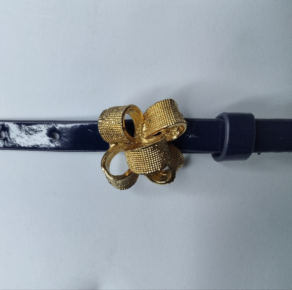 Lilly Pulitzer Skinny Blue Critter Belt Size XS/S - Picture 3 of 11